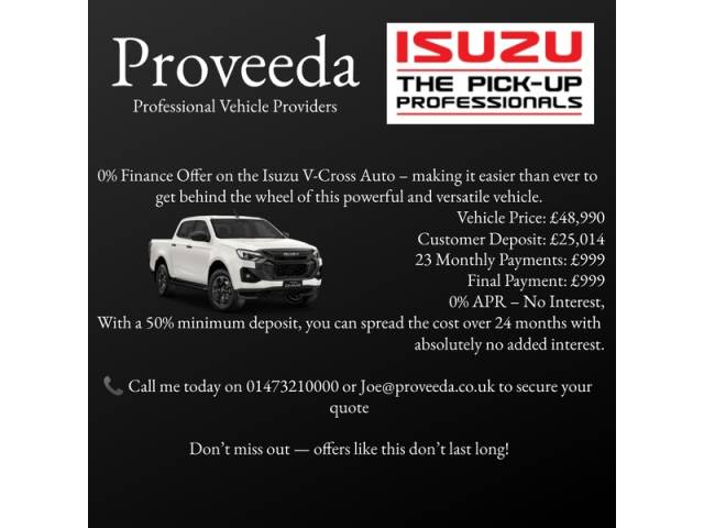 Isuzu D-max 1.9 V-Cross Dcb