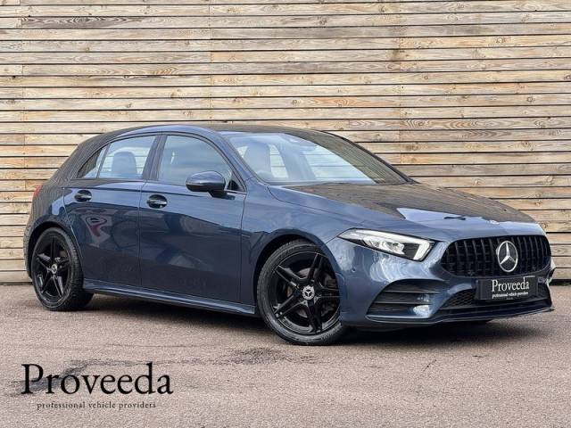 Mercedes-Benz A Class 2.0 2019'19 A200d AMG Line | Ambient Lighting Hatchback Diesel Blue