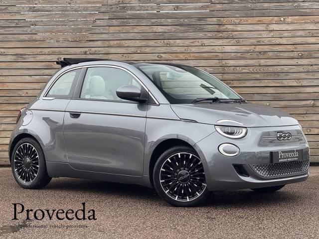 Fiat 500 2021'71 La Prima | Parking Sensors | Heated Front Seats Convertible Electric Mineral Grey