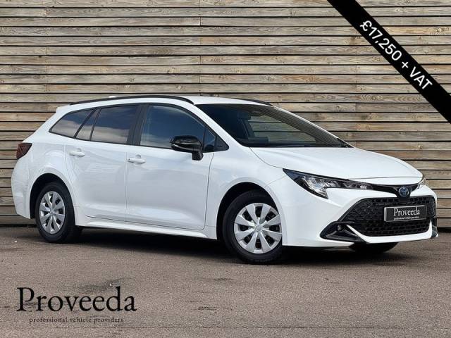 Toyota Corolla 1.8 2025'25 VVT-h | Car Like Driving With Van Practicality Car Derived Van Hybrid White