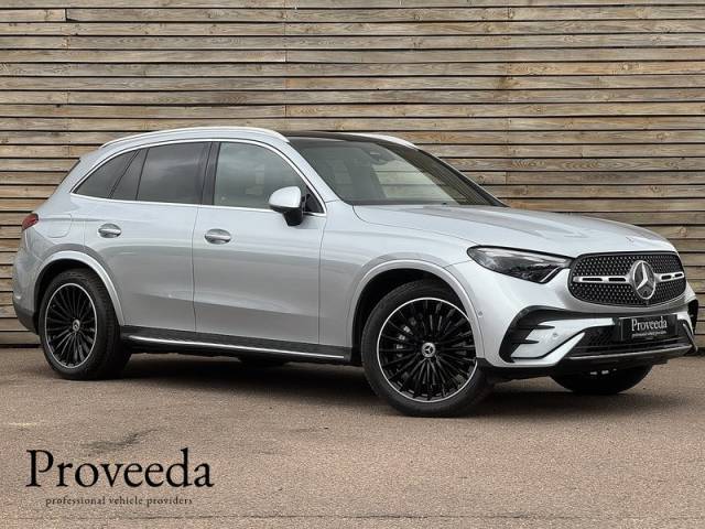 Mercedes-Benz GLC 2.0 2023'23 GLC300dh MHEV AMG Line (Premium Plus) | Pan Roof | Ambient Lighting SUV Hybrid Silver