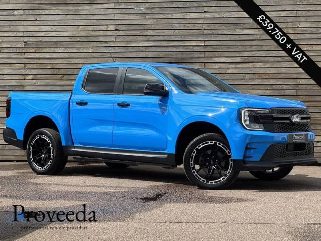 Ford Ranger 3.0 2024'74 Ms-Rt Ecoblue | MS-RT Styling | Heated Steering Wheel Pick up Diesel MS-RT Blue