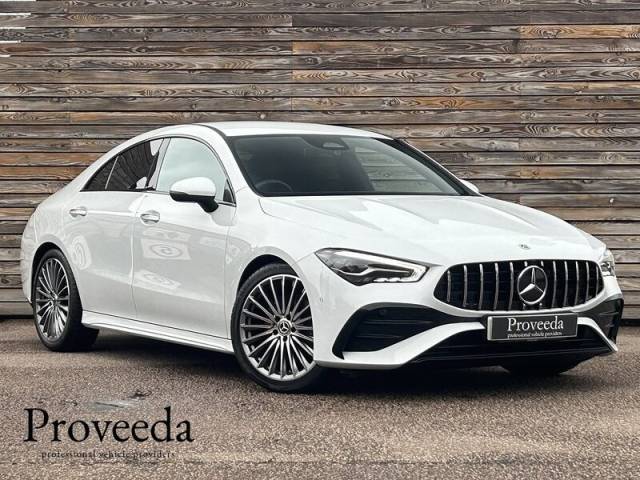 Mercedes-Benz CLA 2.0 2024'24 CLA220d AMG Line | Ambient Lighting | Premium Pack Saloon Diesel White