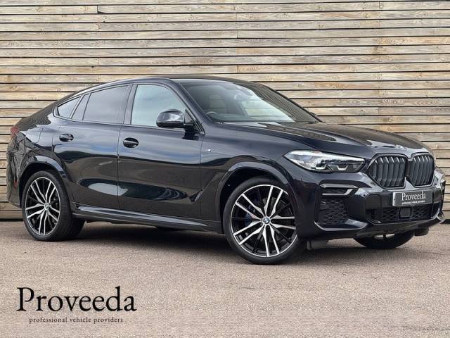 BMW X6 3.0 2023'23 40i MHT M Sport | M Sport Pro Pack | Ambient Lighting SUV Hybrid Carbon Black