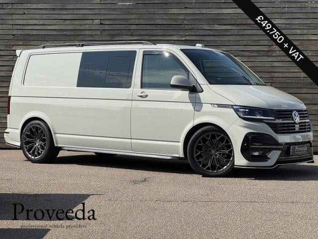 Volkswagen Transporter 2.0 2022'72 BiTDI T32 Highline | Big Spec Transporter | Leighton Upgrades! Panel Van Diesel Grey