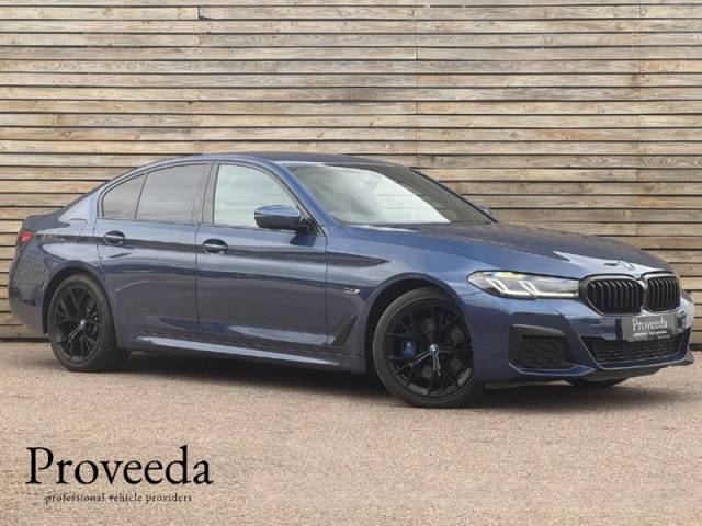 BMW 5 Series 2.0 2022'72 530e M Sport | Phytonic Blue | M Sport Pro Pack Saloon Hybrid Phytonic Blue