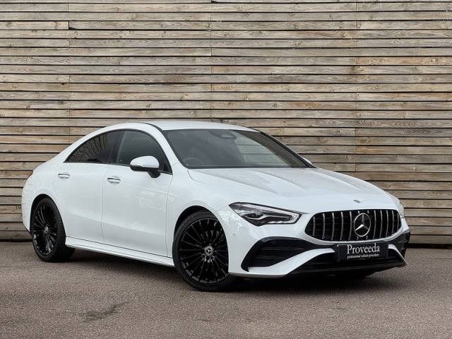 Mercedes-Benz CLA 2.0 2024'24 CLA220d AMG Line | Ambient Lighting | Premium Pack Saloon Diesel White