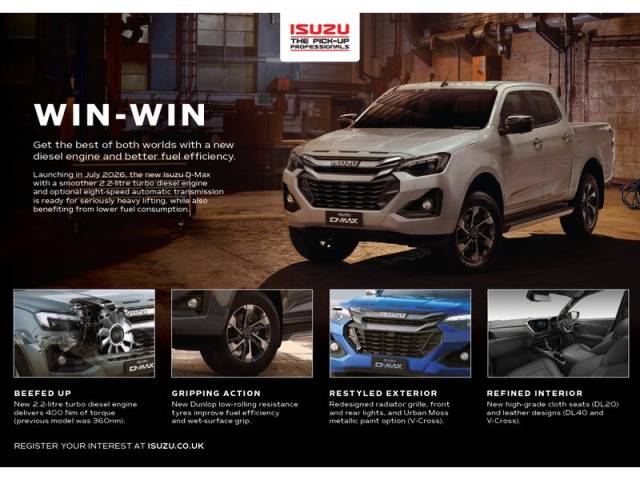 Isuzu D-max 1.9 V-Cross Automatic (26MY)