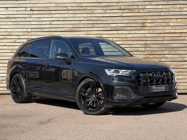 Audi Q7 4.0 2022'22 TFSI V8 Black Edition | HUGE SPEC CAR SUV Petrol Black